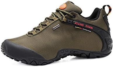 Waterproof Mesh Walking Shoes For Men Hiking Boots Army