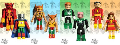 DC MiniMates 5: Action Figures Set of 4 (DC Direct Action Figure - )