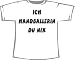 Sports : Ich Handballerin Du nix; Frauen T-Shirt wei&szlig;