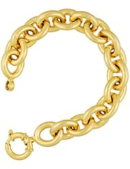 CleverEves 14Kt Yellow Gold Large Link 16.8mm Bracelet