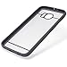 INVELLOP Galaxy S6 Case, Gray/Clear [Prime Series] Scratch-Resistant Clear Slim Fit Cover with Shock Absorbent TPU Hybrid Bumper Cover Protection Galaxy S6 Case