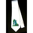Party Decoration Necktie with attraction, cultural, geography, sightseers, tourists, climber, cliff, culture