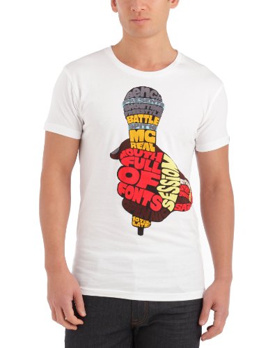 Bench Herren T-Shirt MIC CHECKER, white, XXL, BMGA2700_WH001