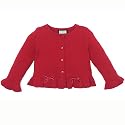 ruffled cardigan(garnet 4t)