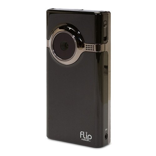 Flip MinoHD Camcorder, 60 Minutes (Black)