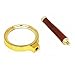 Neon 5X 60MM Handheld Magnifier with Wooden Handle and Glass Lens Loupe for Reading Repairing Jewelry Inspection