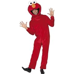 Sesamstra�e Elmo Kost�m Elmokost�m Rot Gr. M/L