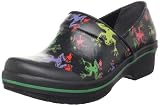 Dansko Womens Volley Clog,Black Frog,39 EU/8.5-9 M US
