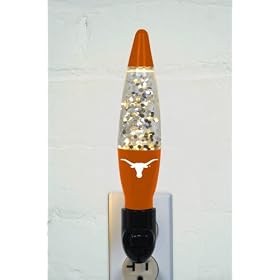 Pack of 3 NCAA Texas Longhorns Lava Lamp Night Lights