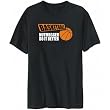 T-Shirt Mens Black " BASKETBALL , Nutmegger DO IT BETTER " Usa States
