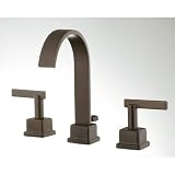Belle Foret BFL400ORB Mainz Modern Double Handle Widespread Bathroom Faucet in Oil Rubbed Bronze
