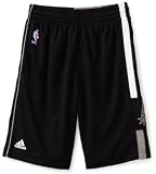 NBA Youth San Antonio Spurs Pre-Game Short - K889Ntsp (Black, Medium)