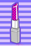 Lipstick (Pop Art) Art Poster Print - 24 X 36