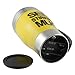 Tera 350ml HOT Stainless Plain Lazy Self Stirring Mug Auto Mixing Tea Coffee Cup Yellow Office Home Gift Novelty with Tera Dust Cloth