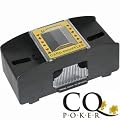 CQ Standard Automatic Card Shuffler - Shuffles Up to 2 Decks