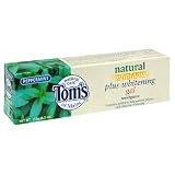 Tom's of Maine Natural Care Toothpaste, Antiplaque Plus Whitening Gel, Peppermint, 5.5 oz (155 g) (Pack of 6)