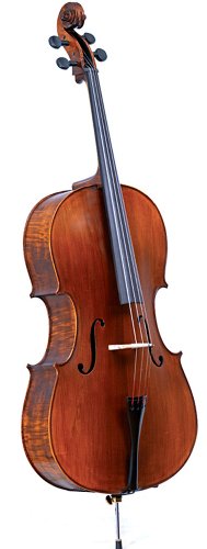 Knilling School Model Cello Outfit, 4/4 Size (Perfection Pegs, Padded Cover, Wood Bow)