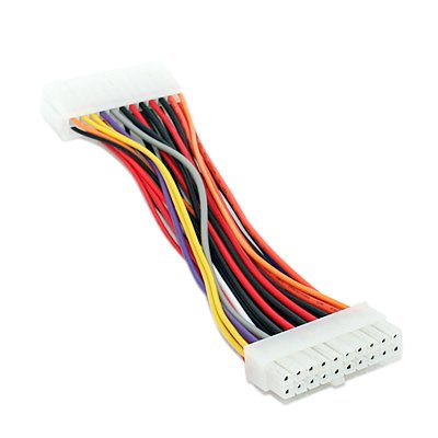 20-Pin Male to 24-Pin Female ATX Power Supply Adapter Cable