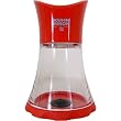 Kuhn Rikon Vase Spice Grinder with Ceramic Mechanism, 25 Year Warranty, Red
