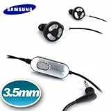 IMAGE OF OEM Original Samsung 3.5mm Stereo Handsfree Headset Earphone for ATT BlackBerry Pearl 8110
