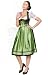 Stockerpoint Mididirndl 3tlg. Amanda grün 70 cm, Größe 34