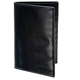 Produkt-Bild: Maxwell Scott - Luxus Schwarze Leder Anzugs-Brieftasche