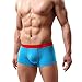 Voberry® Sexy Underwear Men's Boxer Briefs Shorts Bulge Pouch soft Underpants (XL, Blue)