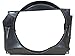 Auto Pro USA RS1002 Radiator Fan Shroud; 1970-1972 Chevy Corvette