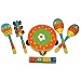 Sassafras Daisy design 6-Piece Music Set