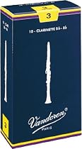 Vandoren Traditional Bb Clarinet Reeds, Strength 2.5 Box of 10