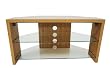 oak tv stand