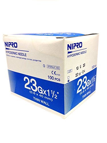 NIPRO HYPODERMIC Dispensing NEEDLE 23ga x 1.5