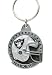NFL Team Helmet Key Ring - Oakland Raiders