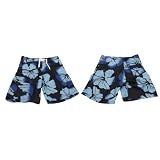 Brave Soul Mens Floral Pattern Swimming Shorts