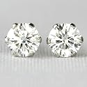 【 DIAMOND WORLD 】 PT900 天然ダイヤモンド ピアス 0.50ct 【6本爪タイプ】 ダイヤモンド【 無色透明 FGカラー SIクラス Goodカットダイヤ使用】 ダイヤモンド【 輝き厳選保証 】【品質保証書付】