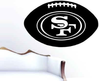 San Francisco 49ers NFL American Football Team Logo Sport Wall Vinyl Decal Mural Decals Sticker W1348