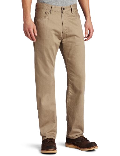Levi's Men's 505 Regular Fit Twill Pant, Timberwolf, 33x34