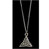 Celtic Triskele English Pewter Necklace