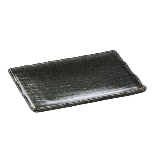 焼物皿　８．０焼物皿　藍唐津　和食器　美濃焼
