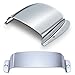 Guitar Bridge Cover, Alloy Pickup Bridge Cover Set Replacement Parts for JB Bass Guitar(Silver)