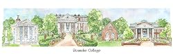 Roanoke College - Collegiate Scenes - 9 x 18 Inch