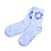Naartjie Girls Flower Icon Fashion Cotton Short Crew Socks 6 Pairs Pack (18-24 Months)