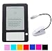 White Clip on Light for Amazon Kindle + Silicone Skin for Amazon Kindle DX 9.7