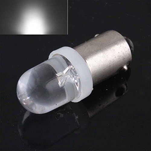 SINEDY 2 x BA9S White LED Car Auto Light Bulb Lamp 12V 0.2W Shining Brightly