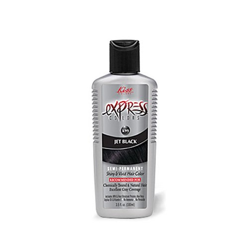 Kiss Express Colors Semi-Permanent, Jet Black