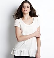 Indigo Collection Pure Cotton Short Sleeve Floral T-Shirt Indigo Collection Pure Cotton Short Sleeve Floral T-Shirt
