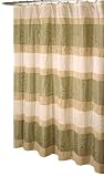 41q6edqgVOL. SL160  Ex Cell Home Fashions Wasabi Fabric Shower Curtain, Sage