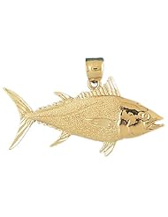CleverEves 14K Gold Pendant Tuna 5.4 - Gram(s)