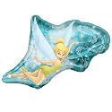 Tinkerbell Shape SuperShape Foil Party Balloon for Helium Inflation -  21"/53cm W X 20"/51cm H (sold uninflated)