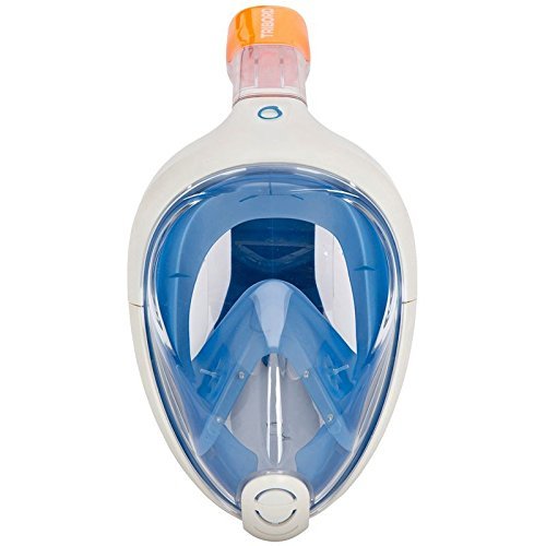 Tribord EasyBreath Snorkel Mask (Blue, XS)